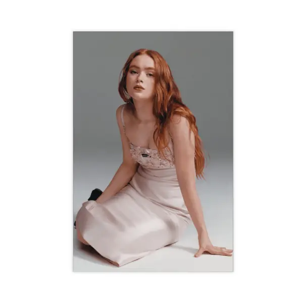 Sadie Sink HD Canvas Poster Print - Famous Temperament Actress Wall Art, Easy-Install Home Supplies for Bedroom, Kid Room, Kitchen Decor