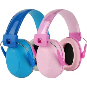L-HPS025  2 Pack Noise Cancelling Headphones for Boys and girls, Ear Protection 28dB SNR Noise Reduction Ear Muffs for girls, Noise Cancelling Headphones Hearing Protection For Fireworks/Monster Truck