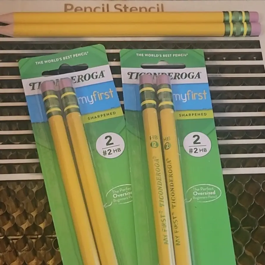 Engraved Pencils, Personalized  Pencils, Custom Pencils, Back to School Supplies