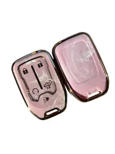 Chevy Key Fob Cover for Chevrolet Silverado, Suburban, Tahoe, GMC Acadia, Sierra, Terrain, Yukon SUVs & Pickup Trucks