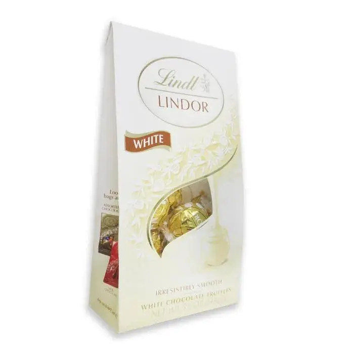 Lindt White Chocolate Lindor Truffles: 6-Piece Case Lindt White Chocolate Lindor Truffles: 6-Piece Case