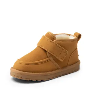 Dream Pairs Cute Winter Boot - Toddler/Little Kid Faux Fur-Lined Warm Ankle Walking Boots for Boys and Girls
