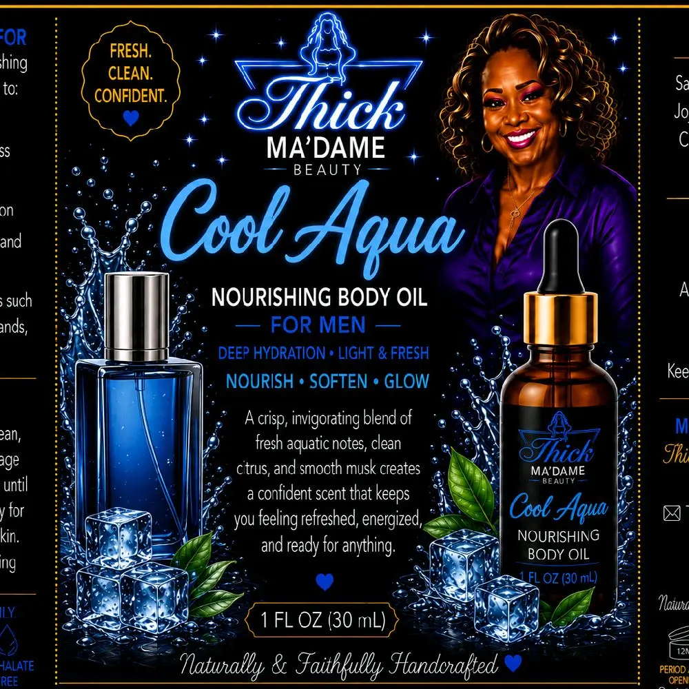 Cool Aqua Body Oil