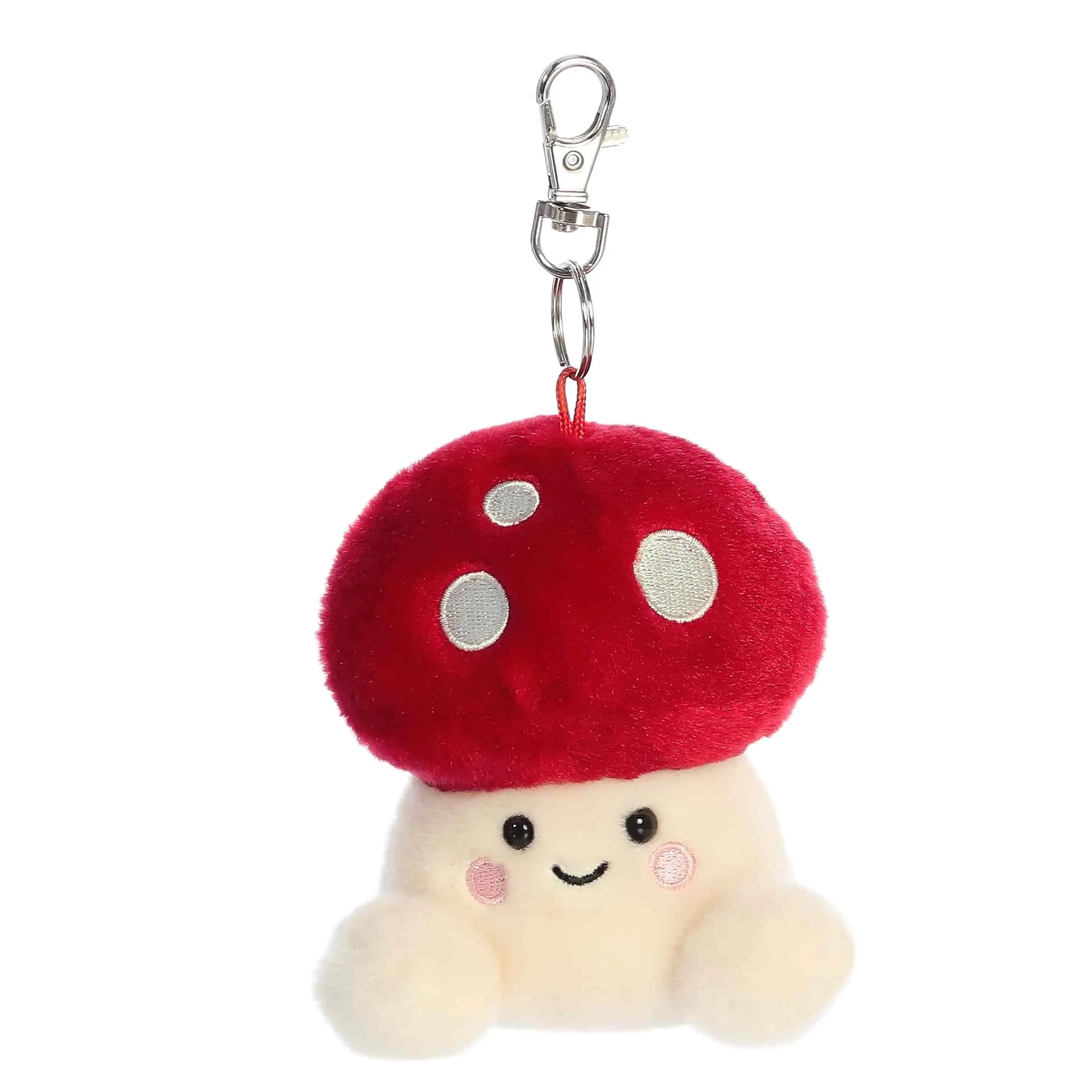 Palm Pals Adorable Amanita Mushroom Red Soft Plush Collectable Stuffed Animal