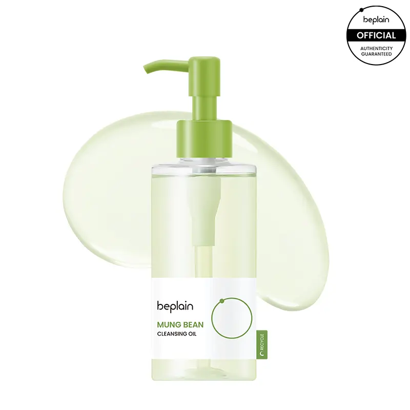 Mung Bean Cleansing Oil 200ml - Lightweight Hydrating Makeup Remover for All Skin Types & Sensitive Skin - Blackhead Removal