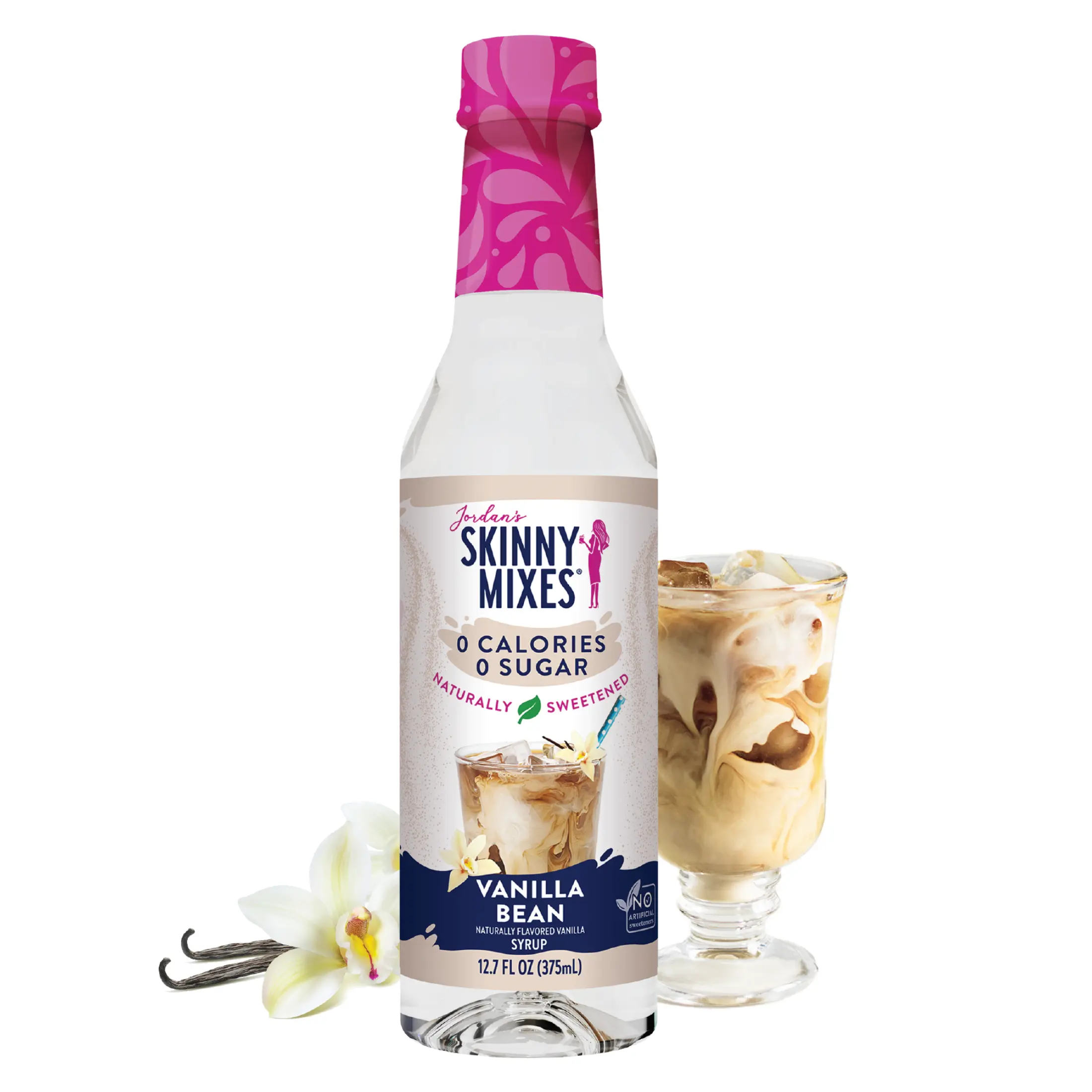 Naturally Sweetened Vanilla Bean Syrup - 375ml