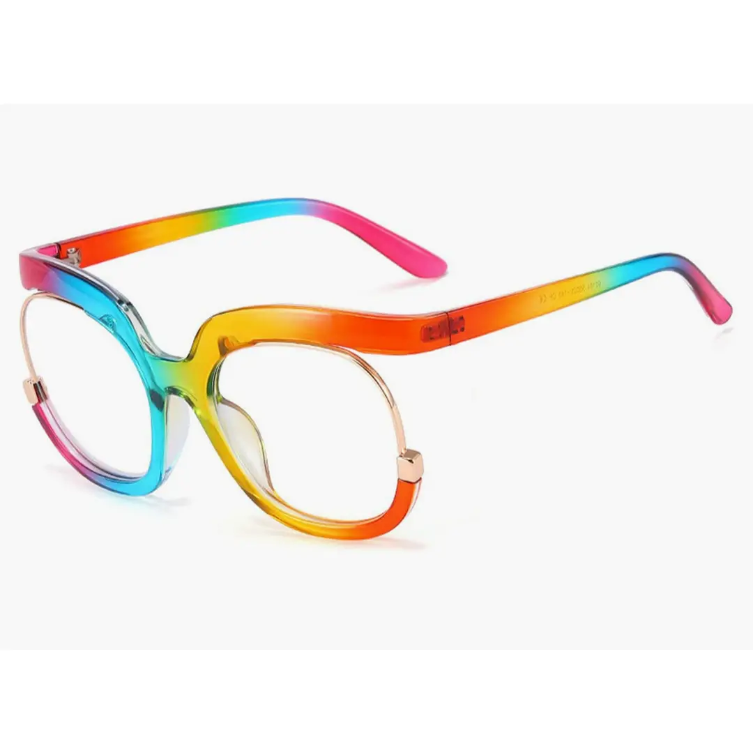 Round Owl Eye Blue Light Glasses for Fashion Accessories