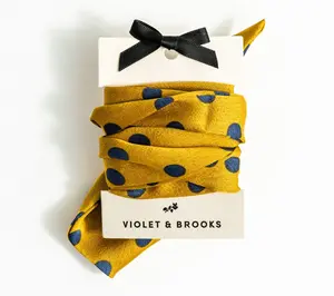 Violet and Brooks Dot Skinny Scarf