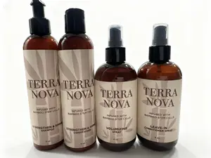 Strength and Shine Shampoo, Conditioner, Volume spray and Leave in conditioner