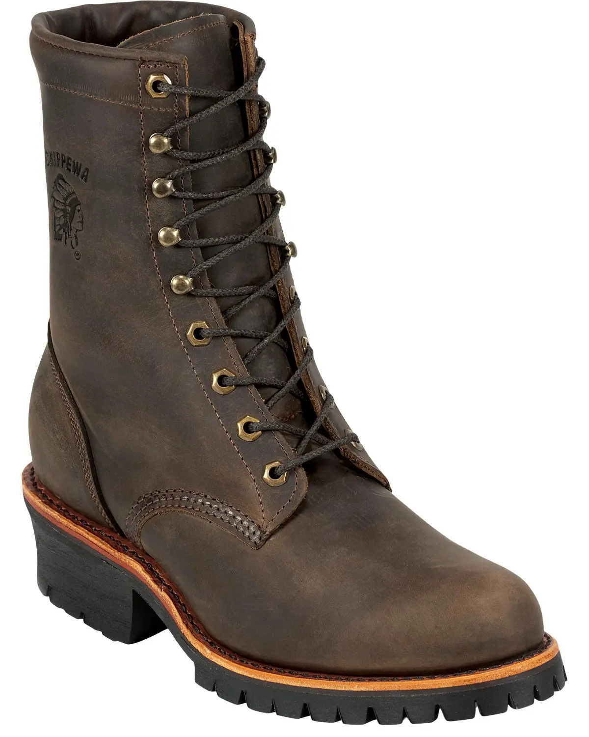 Chippewa Men's Classic 8" Logger Boot Round Toe - 20090