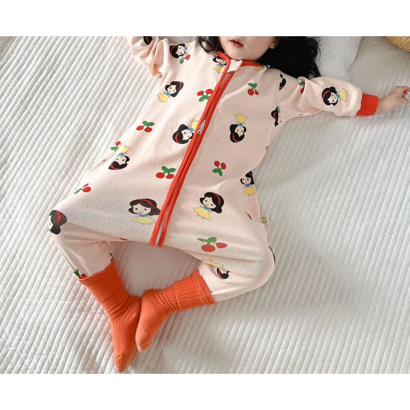 Cherry Girl--Brushed Sleeping Bag