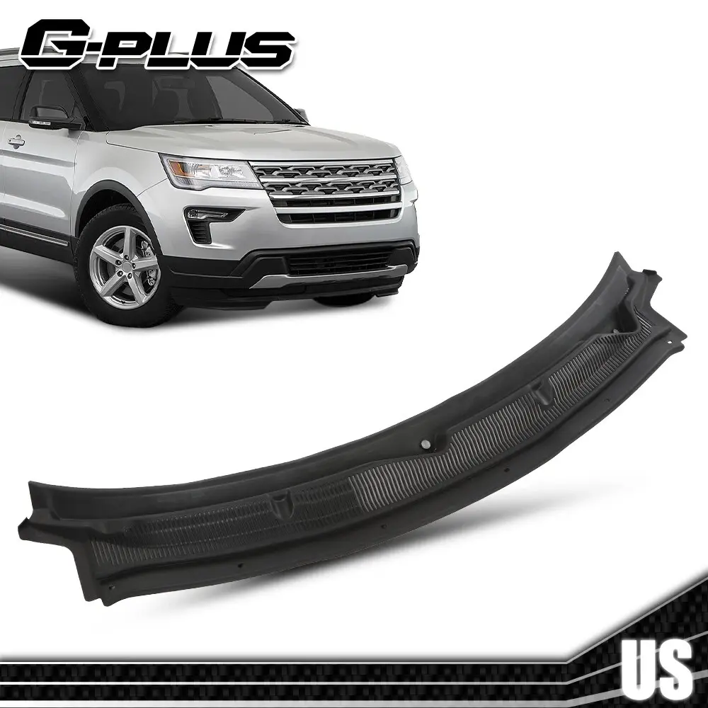 G-PLUS Windshield Cowl Grille Visor - High Quality & Durable OE-Spec Fitment Wind Deflector, Direct Replacement for 2011-2019 Ford Explorer, OE Part # BB5Z78022A68AA, Car Exterior Accessory