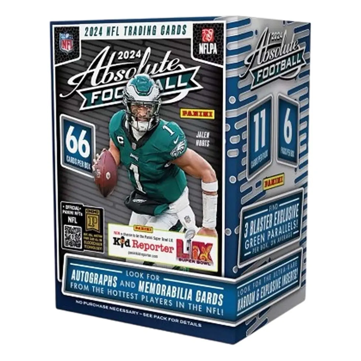 2024 Panini Absolute Football NFL Blaster Box kaboom chase