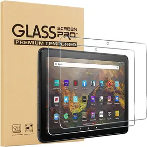 Tablet Screen Protector Film, Tempered Glass Protective Durable Anti-fingerprint HD Clear Screen Protector Film For Fire HD 8/Fire HD 8 Plus/Fire HD 8 Kids/Fire HD 8 Kids Pro Protection