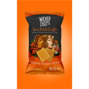 Wicked Crisps: Sweet Potato Soufflé Crisps (4-Pack)