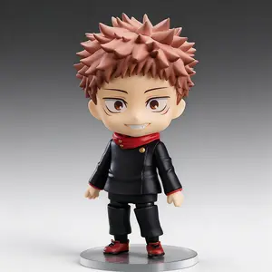 1479# Yuji Itadori Q-Version JJK Figure, 10cm Jujutsu Kaisen Chibi Action Figure, Cute Mini Collectible Model Toy with Box, Anime Fan Gift, Jjk Figures, Jujutsu Kaisen Figures