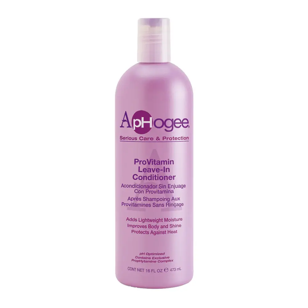 ApHogee ProVitamin Leave-In Conditioner, Daily Haircare Treatment for Detangling, Strengthening, and Color & Heat Protection, For All Hair Types, 16 Fl Oz, Any, Deep Conditioner, 16Oz, Fragranced, Adults, Cruelty Free, Conditioning, Enhances Color And Hig