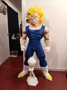 Fullsize Lifesize 1:1 5ft Majin Vegeta Bust | 3dCurioPrints