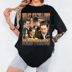 What Excellent Boiled Potatoes Funny Meme T-Shirt, Pride and Prejudice Sweatshirt, Fitzwilliam Darcy Hoodie, Bennett Dole Shirt, Movie Graphic Tee