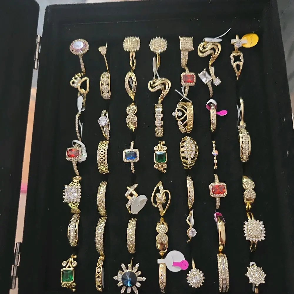 14k Gold-Plated Rings (50-Pack), $3 Per Piece