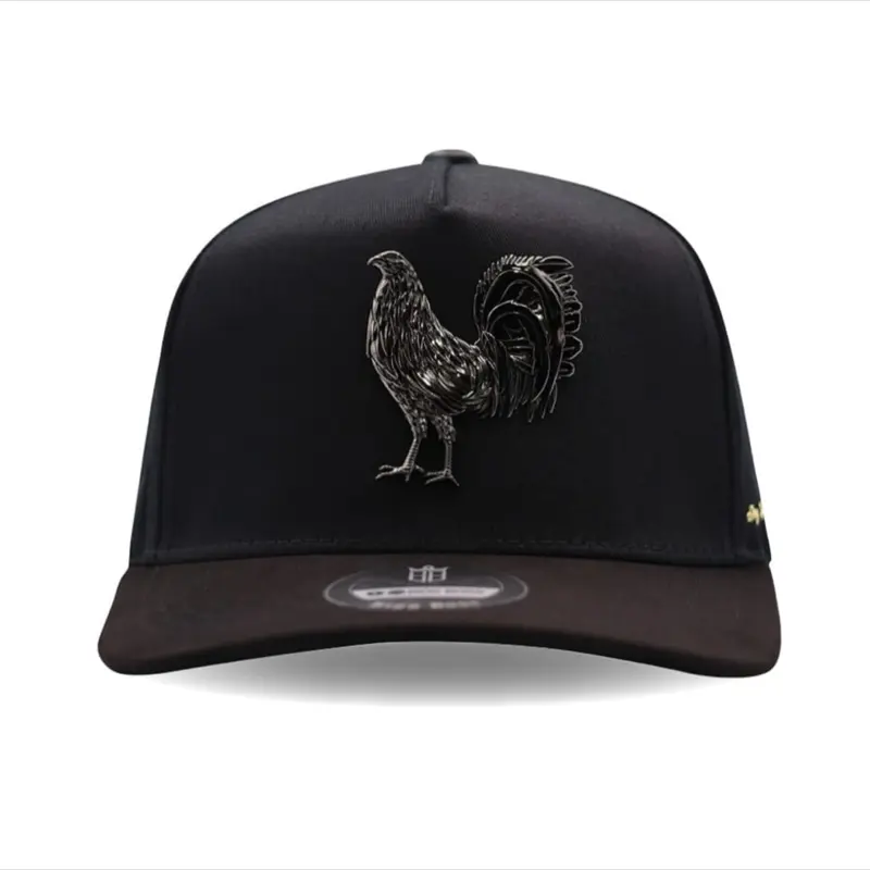 Cap “Gallero”,Black/Dark,“hoy platique con mi gallo”, “BiggBoss”