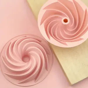 1Pc Silicone Cake Baking Molds - Nonstick Cake Pan for Gelatin, Mousse, Baking Supplies, Kitchen Items