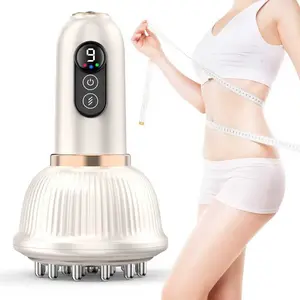 Portable wireless handheld electric massager with 9-level adjustment, suitable for full body massage of abdomen, legs, back, legs and shoulders, USB charging, suitable for daily use, Mother's Day gift, give massager TikTok Shop spring update