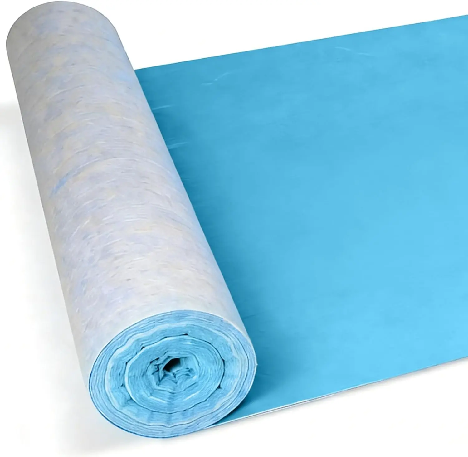 Heavy-Duty Temporary Floor Protection Roll (39" x 100') - Leakproof Waterproof Plastic Film Drop Cloth, Roll Form for Painting, Moving, Indoor Hardwood Floors & Carpets Spill-Blocking Protection, Easy-to-Use