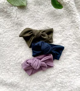 Add-On Scrub Hat Tie Pack - Set of 3 - Olive Navy Lavender