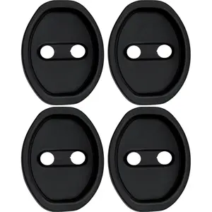 Universal Silicone Door Latch Cover - Noise Reduction & Shock Absorption Protector, Lock Cover for Most