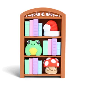 Bookcase Clicky Fidget - 6 Key Caps