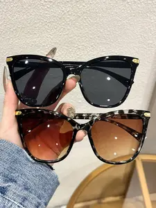 Elegant Cat Eye Sunglasses for Women, Classic Style, Perfect for Dating, Daily Use, Office Commute, 2 Pairs