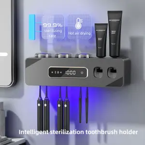 smart disinfection toothbrush holder