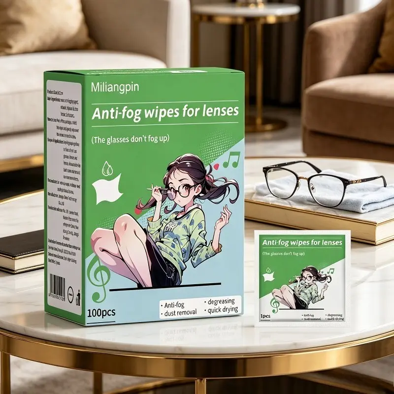 Camera Lens Alcohol Wipes, Disposable 75% Alcohol Cotton Pads, Non-Woven, Safe for Lenses, Phones, Mice, Keyboards, Nail Art