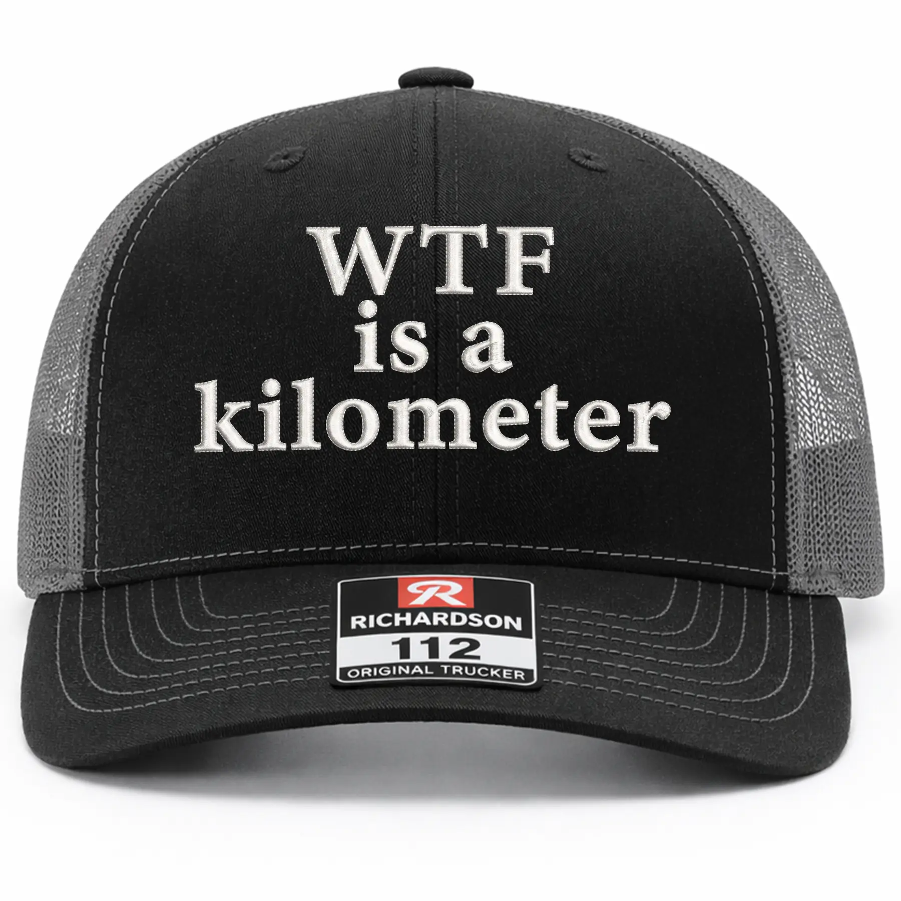 Kilometer Embroidered Richardson Hat