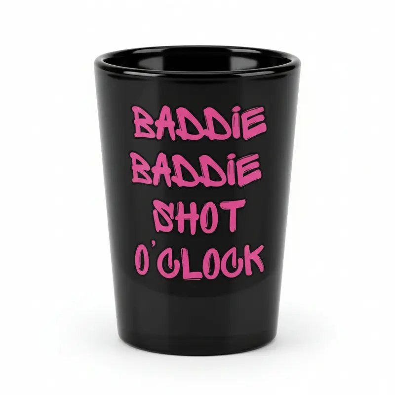 Shotglass Designs - UVDTF Decal (approx 2") Sticker