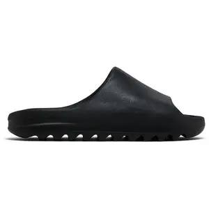 YZY YS-01 Black Minimalist Slide with EVA Foam Construction & Anatomical Footbed for Everyday Wear