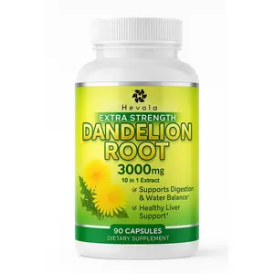 Dandelion Root 3000mg 10:1 Extract – Concentrated Herbal Supplement | Natural Detox & Liver Support | 100% Vegetarian, Non-GMO