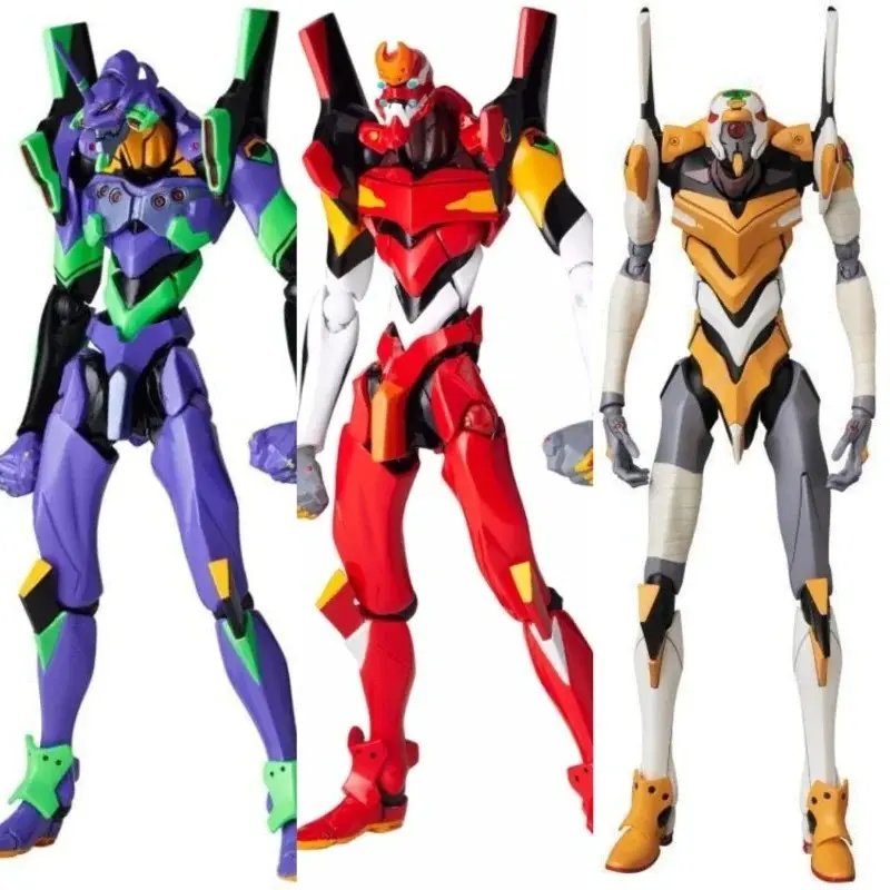 Figuras Ação Articuladas Neon Genesis Evangelion EVA Unidade-01 e Unidade-00, Kits de Modelagem e Brinquedos - Presente Perfeito