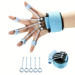 Adjustable Hand Strengthener Weighted Grip Finger Trainer, Home Workout Equipment for Finger Flexion, Extension & Dexterity Focus summerwins,summerwins