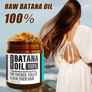 Batana Oil for Hair Growth - 100% Elaeis Guineensis (Palm) Miracle Oil for Thicker Fuller & Healthier Hair Care