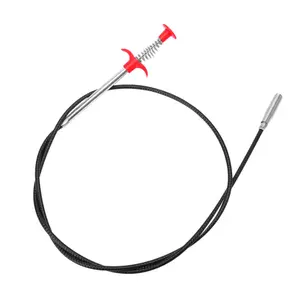 Flexible Grabber Claw Pick Up Reacher Tool with 4 Claws Bendable Hose Pickup Reaching Assist Tool for Litter Pick, Home Sink, Drains, Toilet(78.74 Inches)