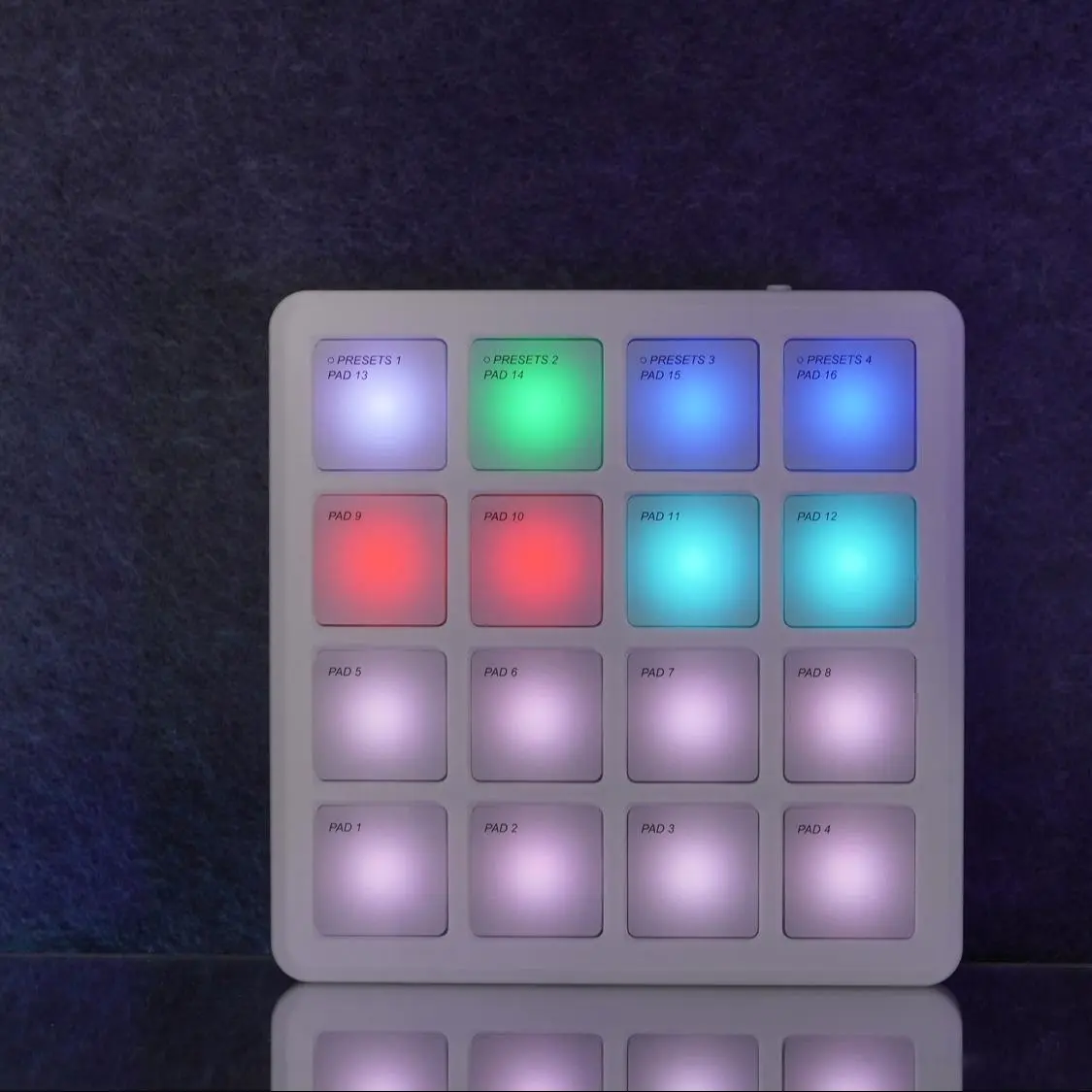 M‑VAVE SMC‑PAD Pocket Top‑Selling MIDI Pad Controller - Ultra‑Portable for Producers, Live Performances & Mobile Beat Making