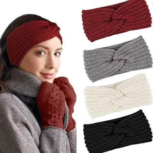 Women's Winter Headband Ear Warmer, Crochet Knit Ear Cover, Comfortable Soft Warm Headband, Adult Women's Winter Gift, Head Bands Thick