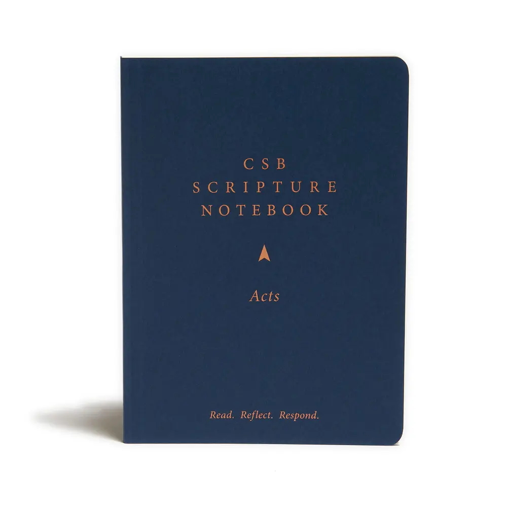 USED Book - CSB Scripture Notebook, Acts: Read. Reflect. Respond. by Csb Bibles by Holman (Paperback) - english