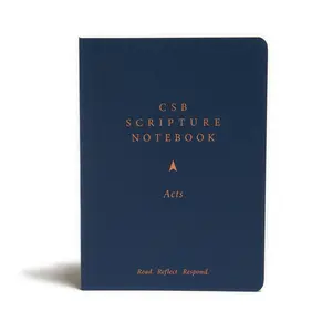 USED-CSB Scripture Notebook, Acts: Read. Reflect. Respond. by Csb Bibles by Holman (Paperback)