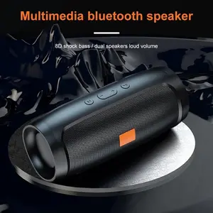 crystal-clear sound lasting battery bass booster up  USB   Dual  Stereo Outdoor Tfusb Playback Fm Voice Broadcasting Portable Subwoofer Wireless light long hifi Bluetooth Alexa Smart Speaker with Deep