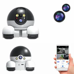 Smart Pet, Dual Camera Monitoring Robot, HD Remote WiFi Camera, Voice Intercom Cat and Dog Home Elderly Companion, Remote Control Car