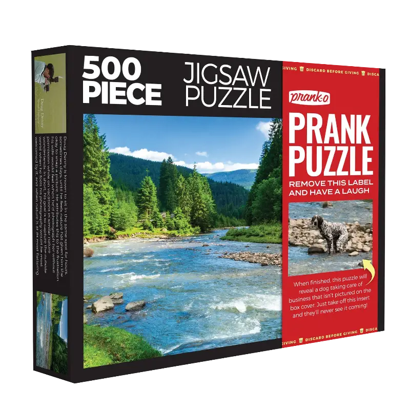 When Nature Calls 500 Piece Puzzle: Flowing Freedom
