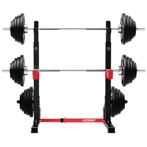 HARISON Heavy Duty Squat Rack, Adjustable Power Rack & Bench Press Stand for Home Gym（TKHR-G30812) Home Gym Kit Training Equipment